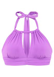 Верх бикини с высоким воротом s.Oliver, Orchid