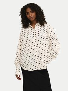 Рубашка стандартного кроя Kaffe, бежевый