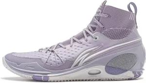Мужские профессиональные баскетбольные кроссовки LI-NING Wade 808 серии, легкие, с высокой упругостью, модели ABAU013, ABAU047, ABAU065, ABAV015, ABAV045, светло-фиолетовый
