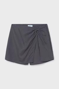 Детские шорты с добавлением льна Mayoral, серый