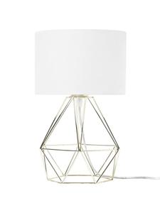 Настольные лампы MARONI в золотисто-белом цвете - (Ш) 22 x (В) 35 x (Д) 22 см