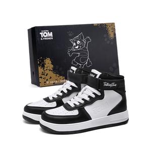 Высокие кроссовки для скейтбординга унисекс TALKING TOM, Black White