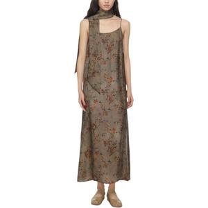 Платье Anaya миди UMA WANG, серый