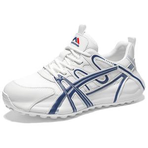 Kolumb Нескользящие легкие низкие повседневные туфли мужские, белые, синие