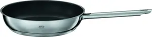 Сковорода из нержавеющей стали - 28 см - антипригарное покрытие - подходит для всех источников нагрева Markenlos