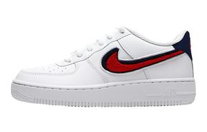 Кроссовки Nike Air Force 1 Low 3D Chenille Swoosh USA GS