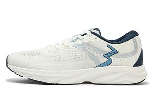 QUIKFLAME Низкие кроссовки для бега с противоскользящей подошвой унисекс бело-голубые 361°, Feather White/Antique Gray Blue