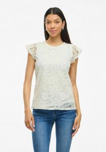 Блуза VILA Blouse, Snow White/White