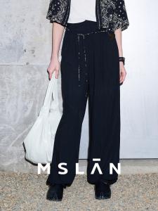 Брюки-шаровары MSlan на пуговицах, хаки