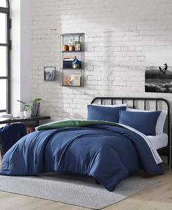 Двусторонние комплекты одеял из твердой микрофибры Nautica, синий