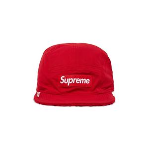 Бейсболка Supreme Polartec Shearling Reversible Camp Cap, красный