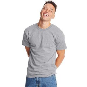 Мужская футболка Hanes Beefy-T (2 шт.), цвет Light Steel