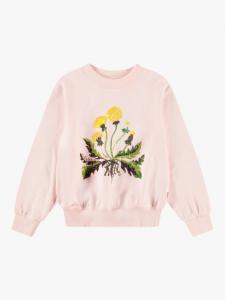 Детский свитшот Marge Dandelion из органического хлопка Molo, Light Pink