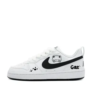 Nike Court Borough Cute Meowth, минималистичный стиль, универсальный, модный, индивидуальный трендовый синтетическая кожа casual