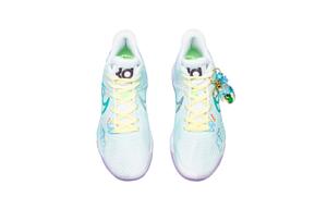 Кроссовки Nike KD Trey 5 X Vintage Basketball Shoes Unisex Mid-top Green/blue/purple, голубой