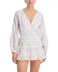 Платье Уинфри Loveshackfancy, фиолетовый