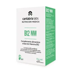 Биологически активная добавка Cápsulas B12 Nm Nutricion Medica, 20 UD