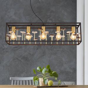 Подвесной светильник Globo Lighting Lisbon Typ B, железо - 5-пламенное