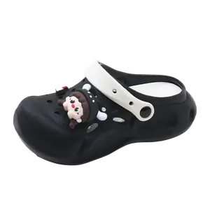 TAFN Клоги женские черно-белые, цвет Black White