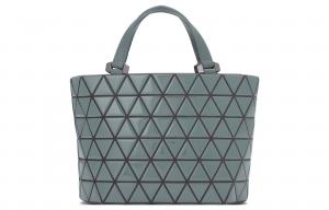 CRYSTAL GLOSS Искусственная кожа Сумка-шоппер, Женская Зеленая Сумка через плечо ISSEY MIYAKE