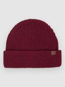Шапка Billabong Alta Rib Beanie, burgundy
