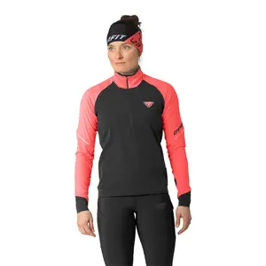 Футболка с длинным рукавом Dynafit Alpine half zip, оранжевый