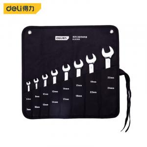 Набор двойных рожковых ключей Deli Mirror Двойной ключ с тупой головкой, набор из 8 предметов, 6–24 мм DL0308