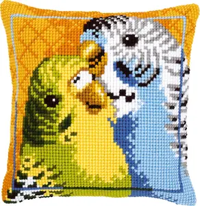 Подушка для вышивки крестом для волнистых попугайчиков PN-0145314 Vervaco