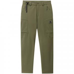 Мужские альпинистские софтшелл штаны Abrasion Resistant Water Repellent Cargo CAMEL, оливково-зеленый
