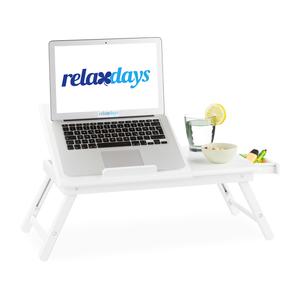 Сумка для ноутбука relaxdays Laptoptisch, белый