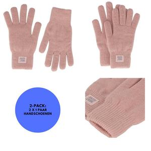 HEAT KEEPER Термоперчатки женские розовые 2 пары