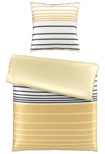 Двустороннее постельное белье Esposa, 155x220 см, желтый