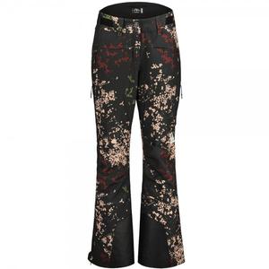 Бернинам. Утепленные штаны для сноуборда Maloja, цвет moonless mille fleur