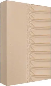 Простыня на резинке, плотная, трикотаж 100% хлопок, 90х200 см 90х200 Цвет слоновой кости Zaratex