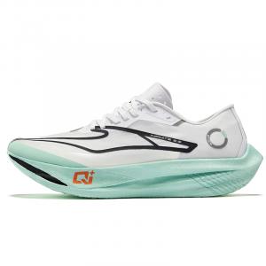 Erke Кроссовки для бега Zhijing 2.0 с амортизацией, износостойкие, с низким верхом и карбоновой пластиной, повседневные, мужские, белые, зеленые, черные