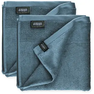 Полотенца из коллекции SCHÖNER WOHNEN Sense с велюровой отделкой, приятные на коже, качество Airtouch, очень мягкие Schöner Wohnen-Kollektion, синий