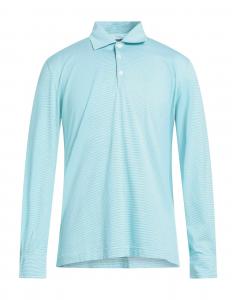 Рубашка поло Fedeli, бирюзовый