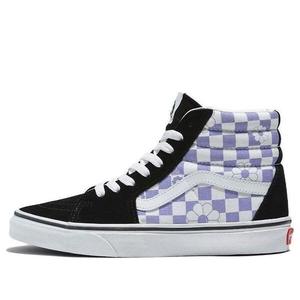 Кроссовки sk8-hi 'floral check' Vans, мультиколор