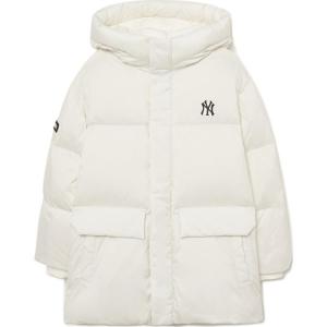 Пуховик для подростков MLB KIDS, айвори