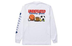 Футболка унисекс UNDEFEATED, белый