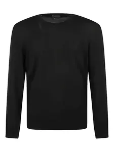 Свитер с круглым вырезом TOM FORD, черный