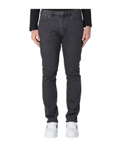 Узкие джинсы Armani Exchange, черный