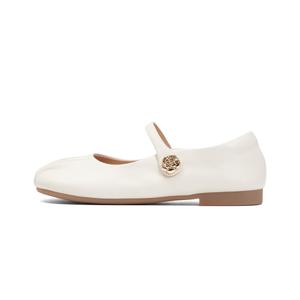 Туфли Мэри Джейн женские Pt'Son, серебряный