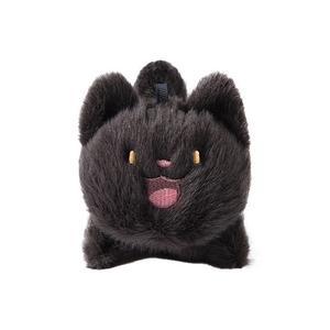 PUDOWRABBIT Симпатичный подвесной плюшевый кот в стиле милый сладкий с тремя цветами, белый, высота 8см