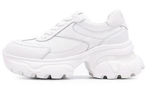 Кроссовки женские толстые низкие Shachi, белый