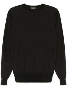 Свитер тонкой вязки Dell'oglio, зеленый