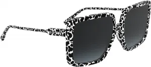Женские прямоугольные солнцезащитные очки KARL LAGERFELD KL6187S, Marble Black