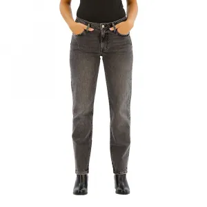 Джинсы Superdry Vintage Mid Rise Slim Fit, серый