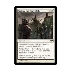 CCG Соберите горожан (С), MTG - Dark Ascension