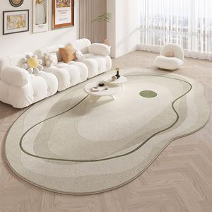 Saipos Ковер 240х360 см из искусственной шерсти для гостиной/спальни, неправильной формы, устойчивый к загрязнениям, в стиле индастриал, Fenghua Xi Di-A07